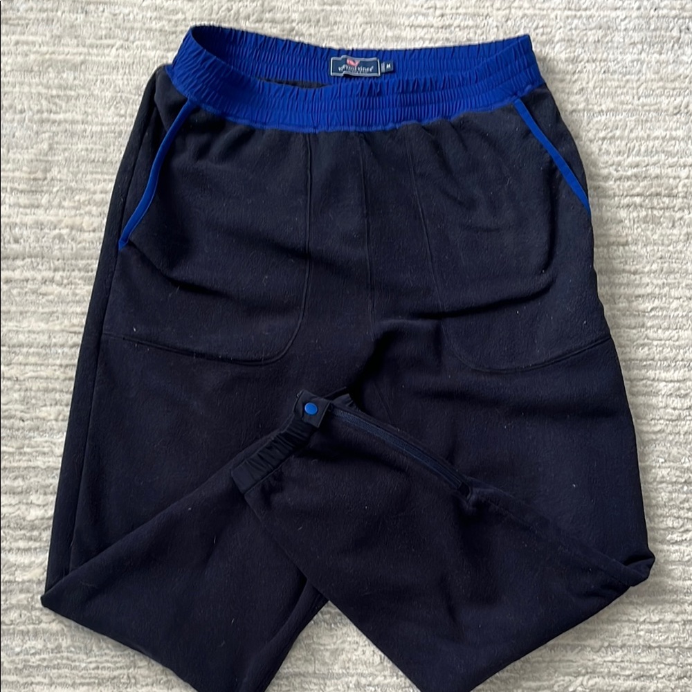 Vineyard Vines Blue Sweatpants with Elastic Waistband